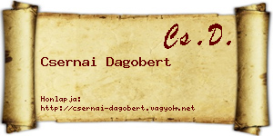 Csernai Dagobert névjegykártya